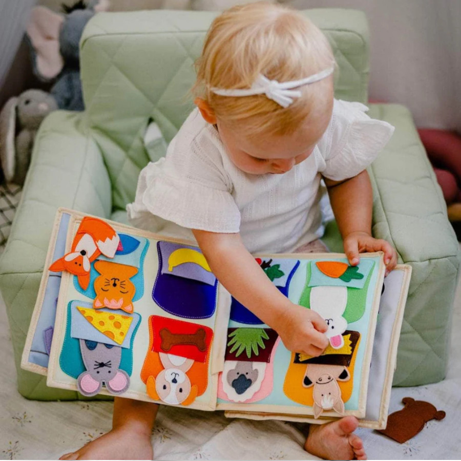 Jolly Design Quiet Books 12 bis 24 Monate